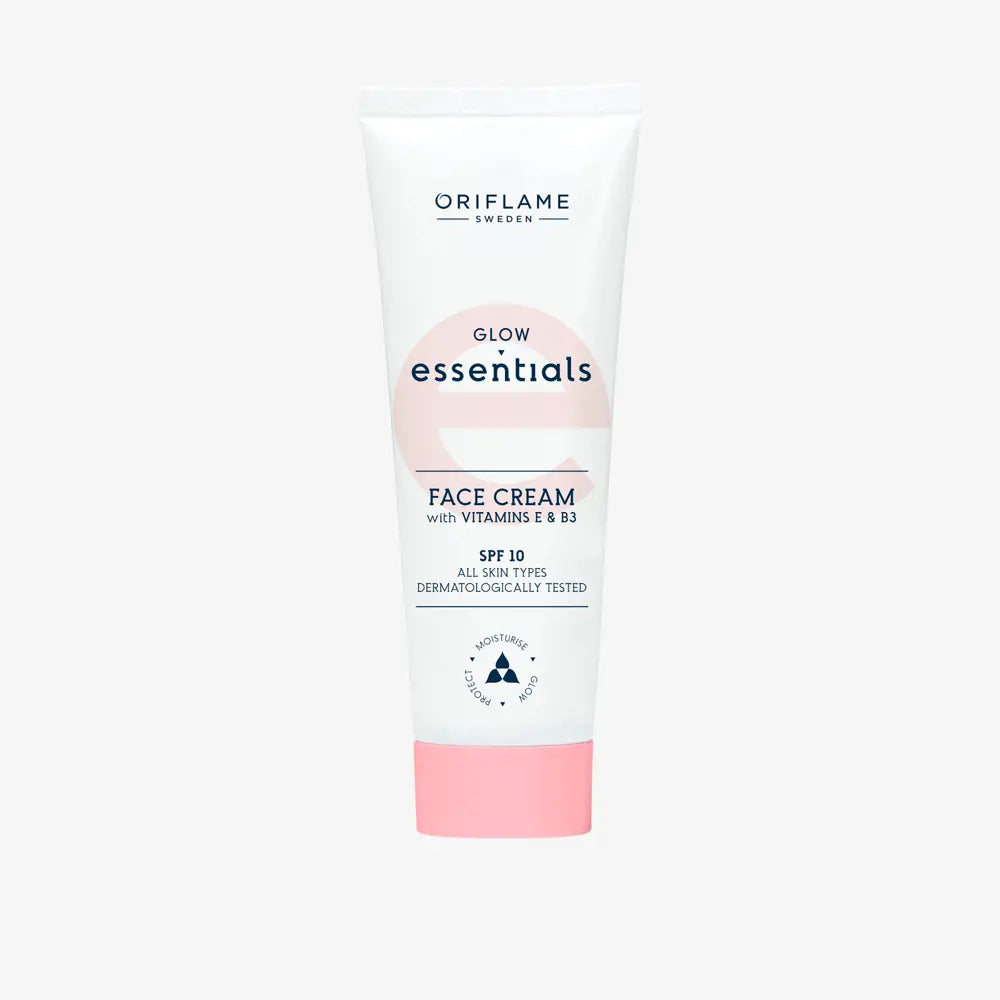 Glow Essentials Face Cream with Vitamins E & B3 SPF 10