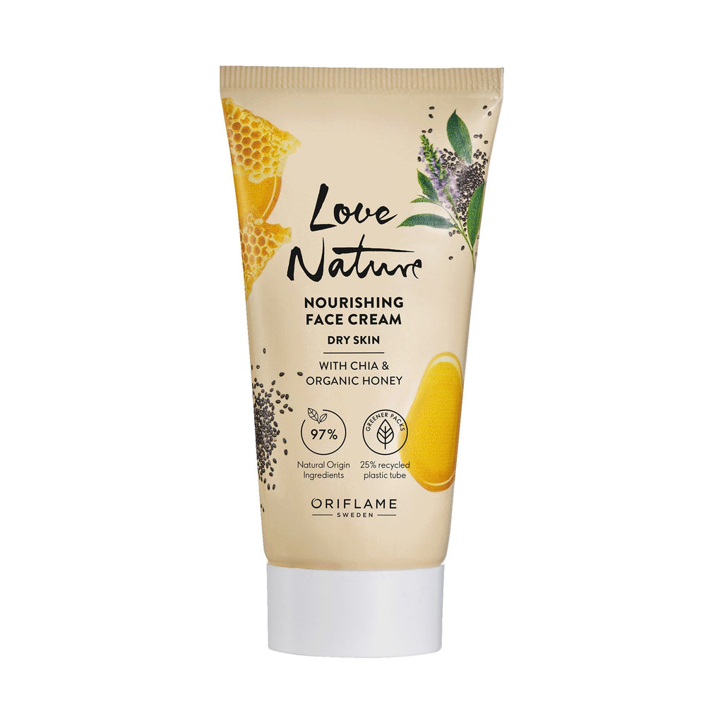 Nourishing Face Cream with chia & organic honey